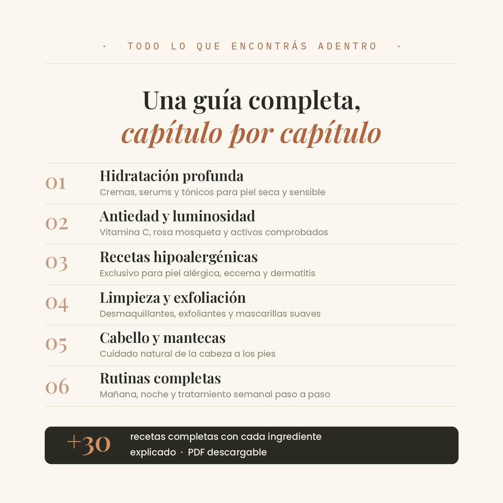 Piel sana desde tu cocina - el recetario de cosmética natural