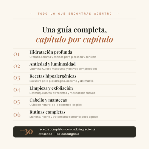 Piel sana desde tu cocina - el recetario de cosmética natural